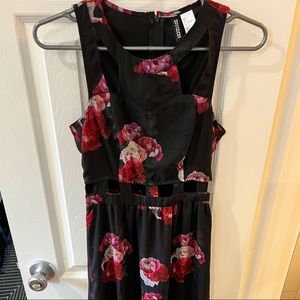 H&M Rose Maxi cutout dress